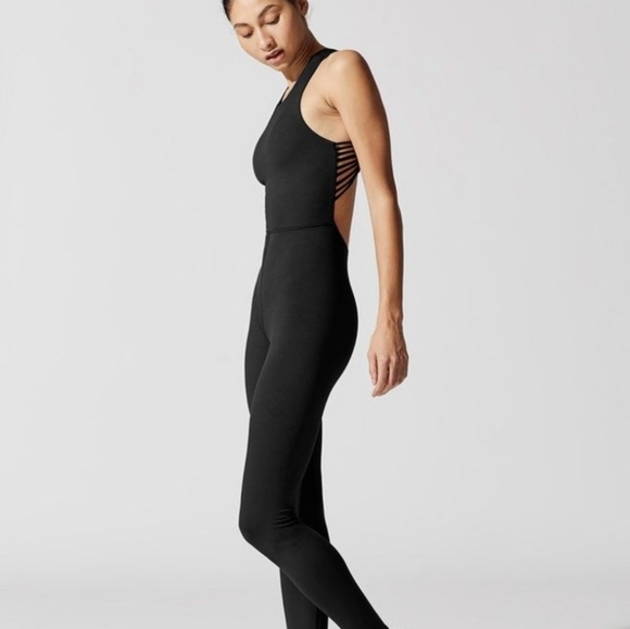 Carbon 38 macrame catsuit bodysuit size medium - Picture 3 of 8